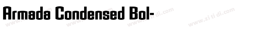 Armada Condensed Bol字体转换